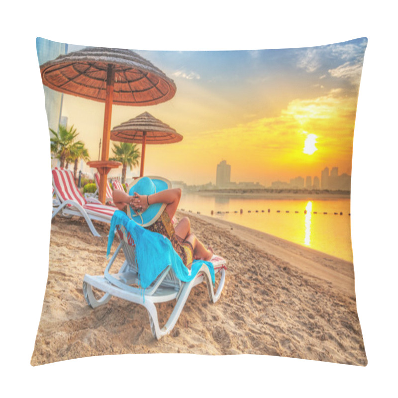 Personality  Sun Holidays On The Beach Pillow Covers