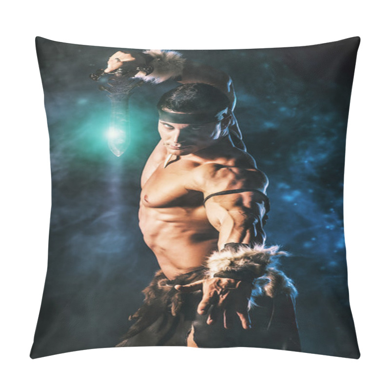 Personality  Barbarian Man Pillow Covers