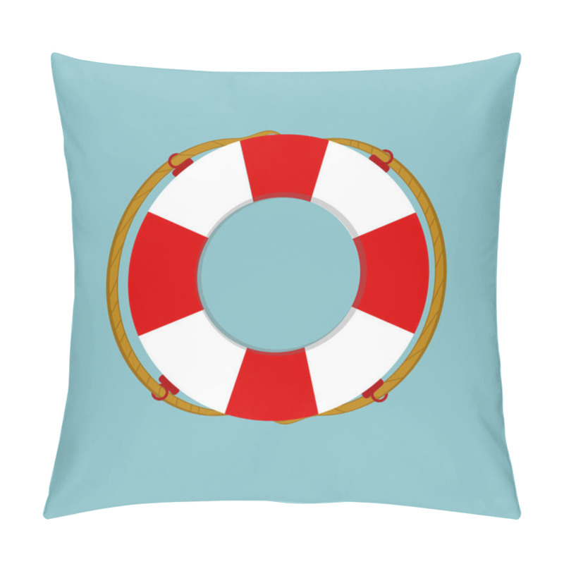 Personality  Life Buoy Raster Pillow Covers