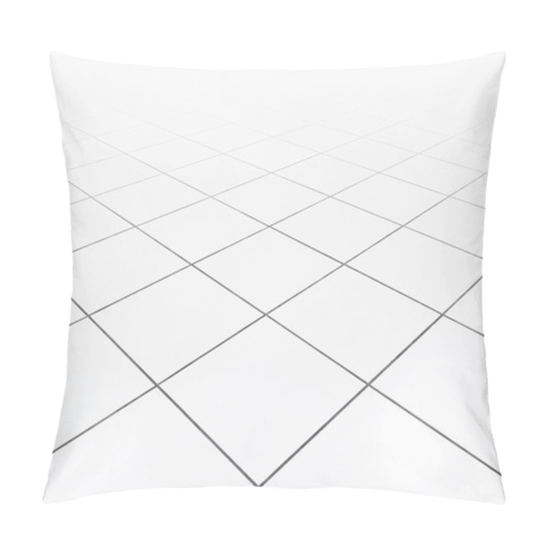 Personality  Raised Floor White Pillow Covers