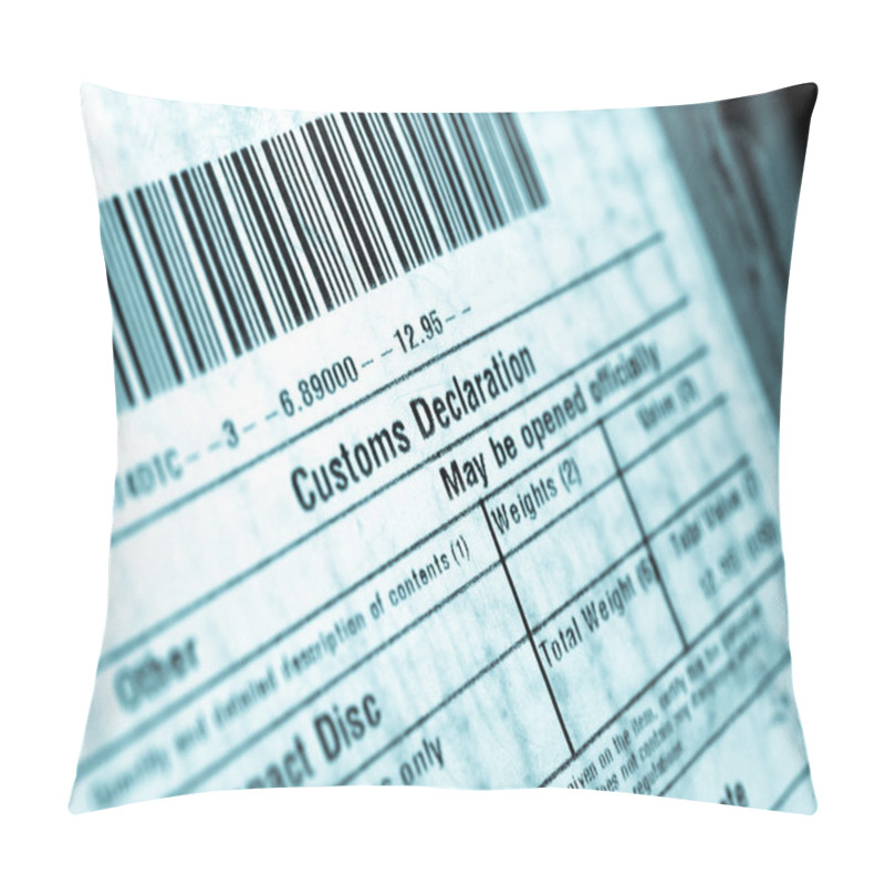 Personality  Customs Declaration Pillow Covers