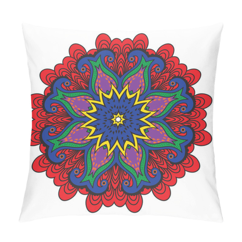 Personality  Abstract Flower Vector Figure Pillow Covers