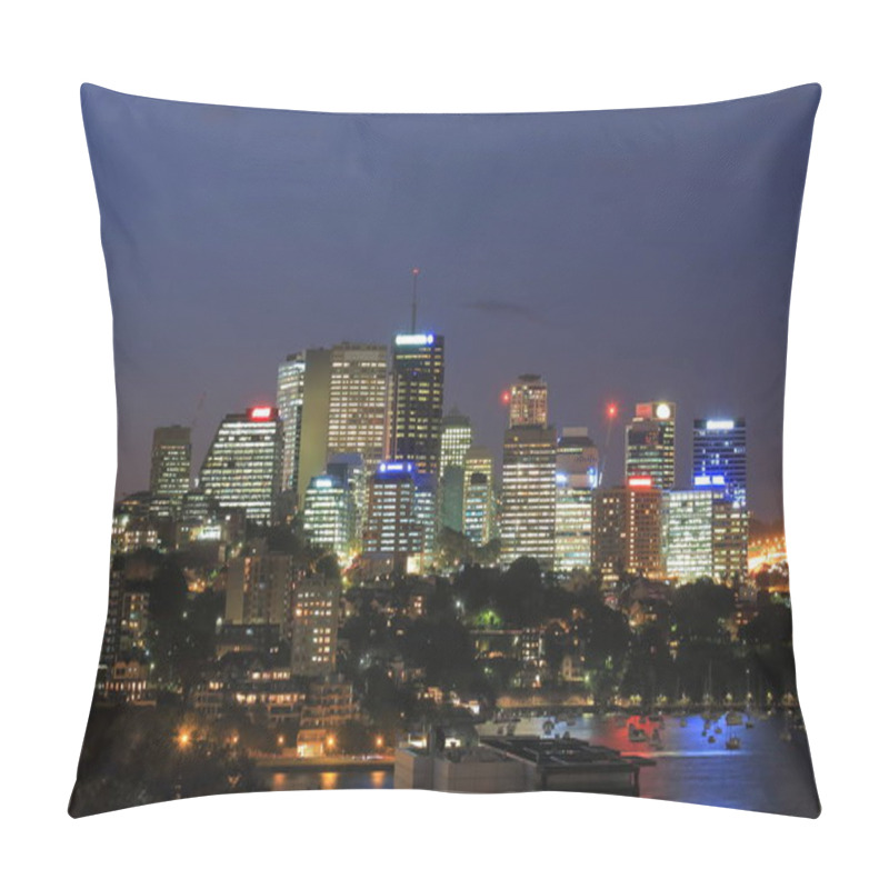 Personality  North Sydney Downtown Cityscape Sydney Australia Pillow Covers