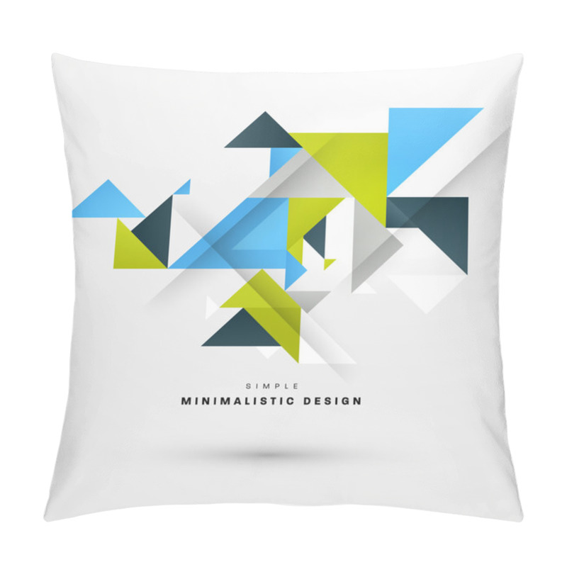 Personality  Abstract Background, Minimalistic Design Pillow Covers