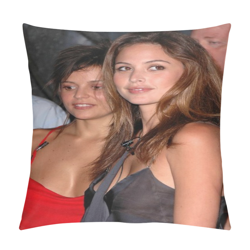 Personality  Elena Anaya And Josie Maran Pillow Covers