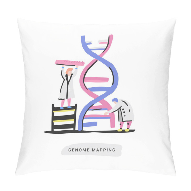 Personality  DNA Research Project Pillow Covers