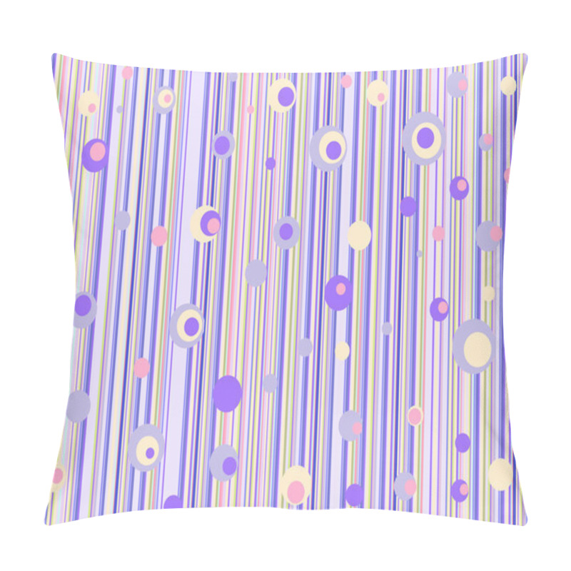 Personality  Pink-violet Gentle Retro Background Pillow Covers