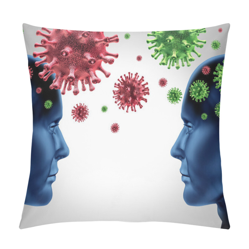 Personality  Spreading Disease Pillow Covers