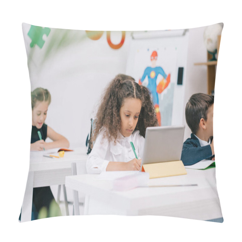 Personality  Multiethnic Pupils In School Pillow Covers