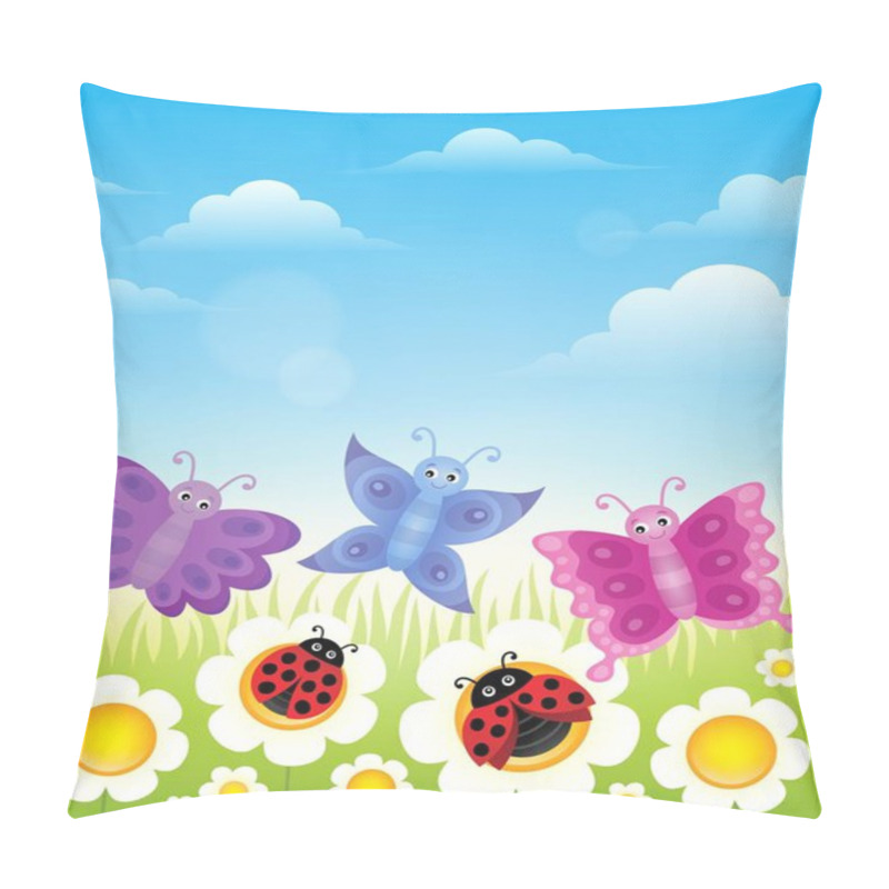 Personality  Spring Thematics Image 1 Pillow Covers