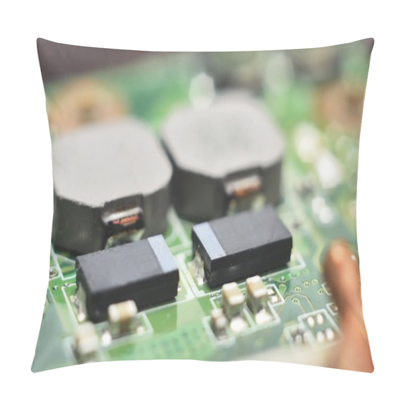 Personality  Integrated Circuits, Diodes, Transistors, Vacuum Tubes Pillow Covers