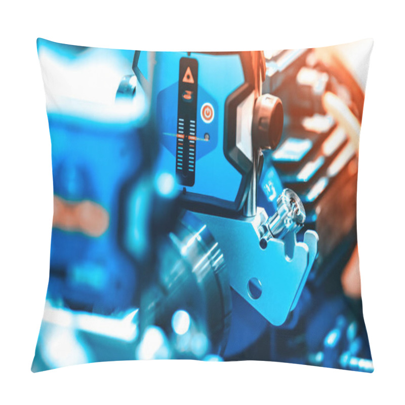 Personality  Assembly Line Of Mechanical Engineering Pillow Covers