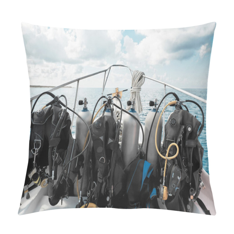 Personality  Diving Equipment Pillow Covers