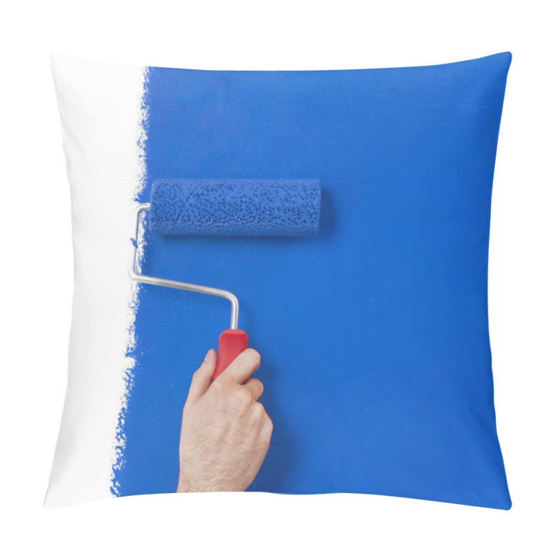 Personality  Hand With Paint Roller Pillow Covers