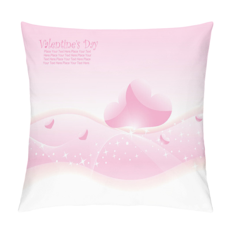 Personality  Illustration Of Romantic Wallpaper Pillow Covers