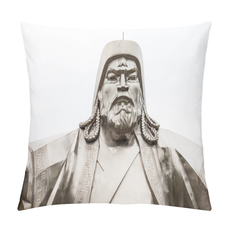 Personality  Genghis Khan Equestrian Statue Pillow Covers