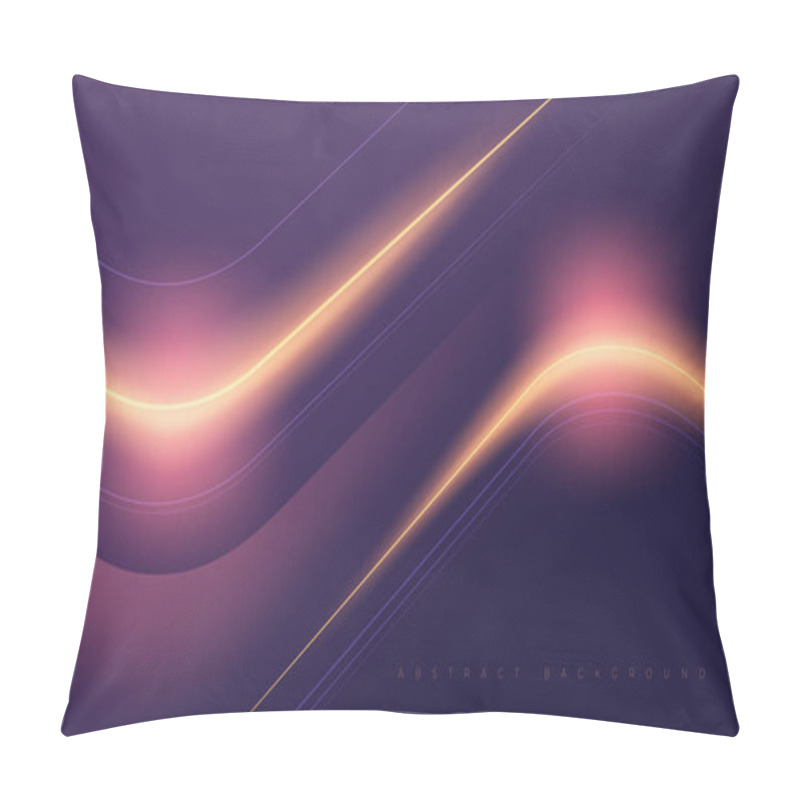 Personality  Futuristic Template In Vector Pillow Covers