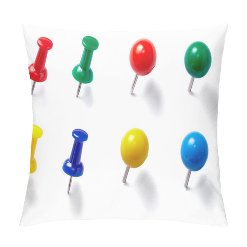 Personality  Push Pin Thumbtack Tool Office Business Pillow Covers