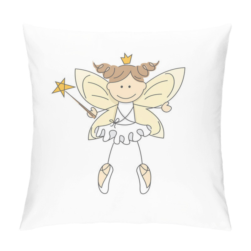 Personality  Little Fairy. Pillow Covers