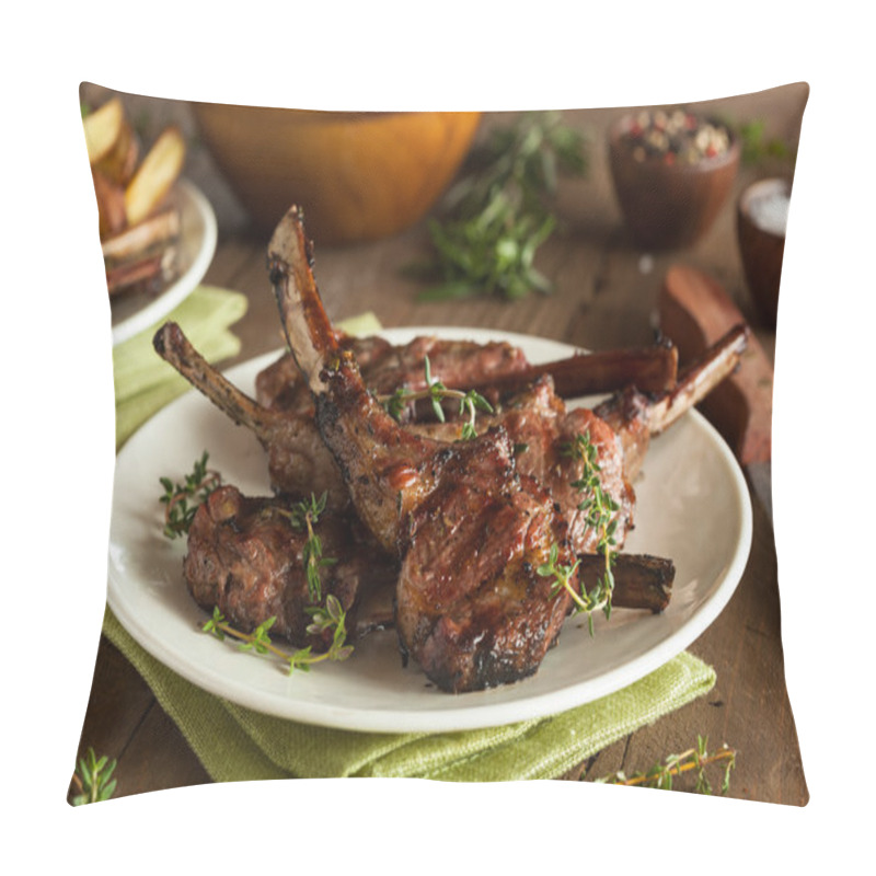 Personality  Organic Grilled Lamb Chops Pillow Covers