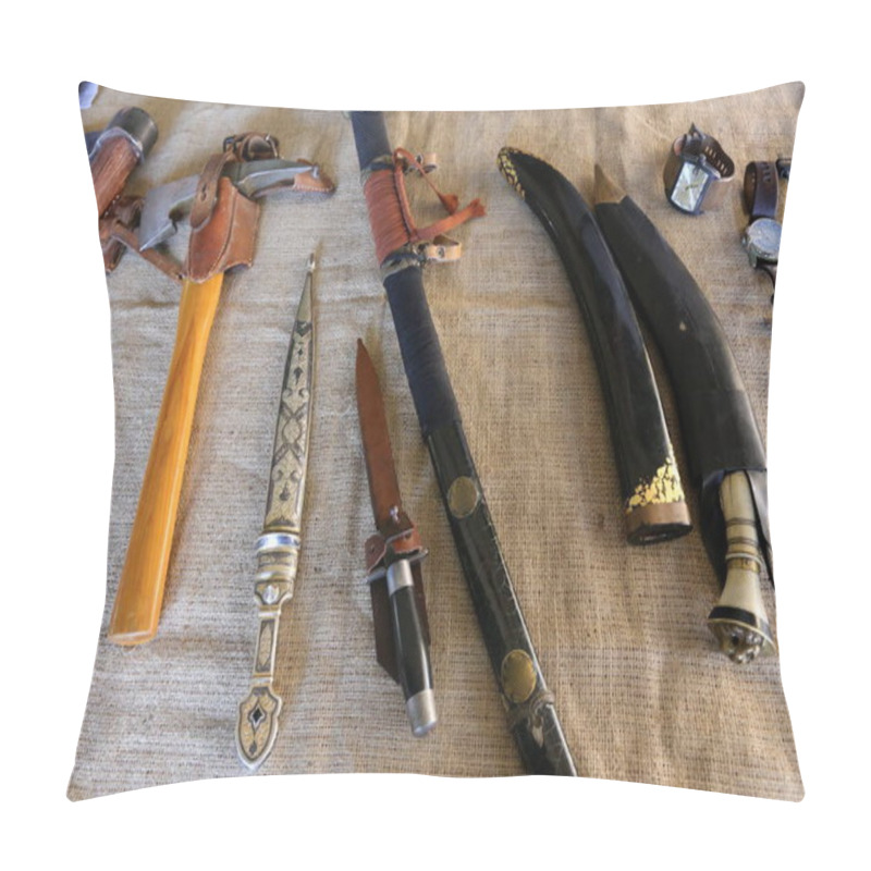 Personality  Cold Weapons - Military, Hunting Or Sports Weapons, Which Do Not Use The Power Of Combustible-explosive Substances  Pillow Covers