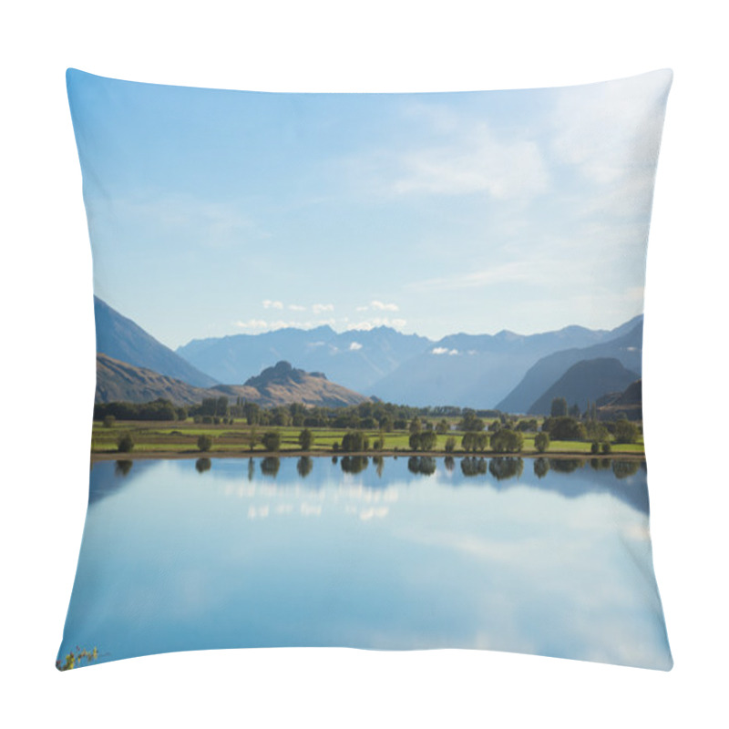 Personality  New Zealand Alps And Lake Pillow Covers