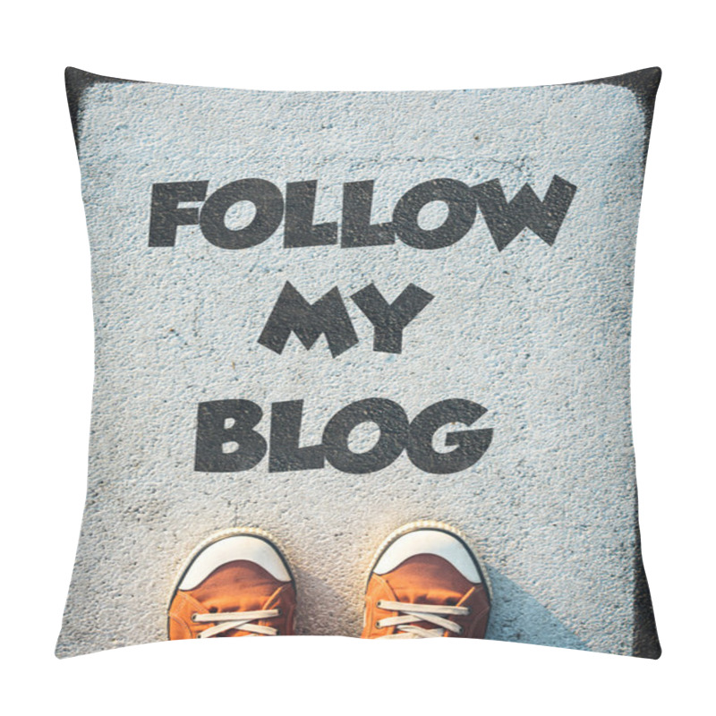 Personality  Fallow My Blog Pillow Covers