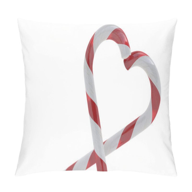 Personality  Candy Cane Hearts Pillow Covers