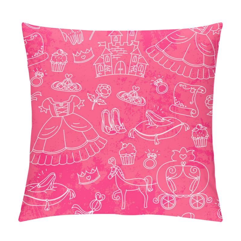 Personality  Princess Pattern Pillow Covers