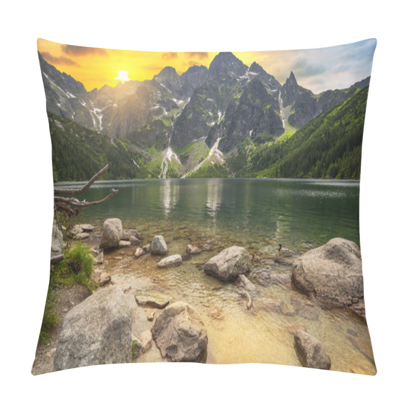 Personality  Tatra Mountains At Sunset Pillow Covers