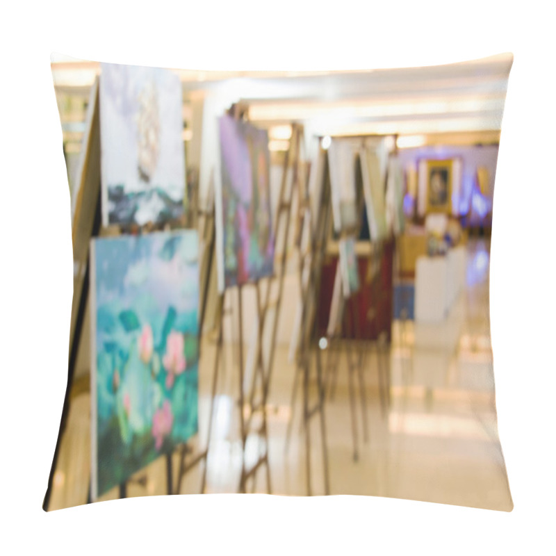 Personality  Art Gallery Painting Frame Pillow Covers