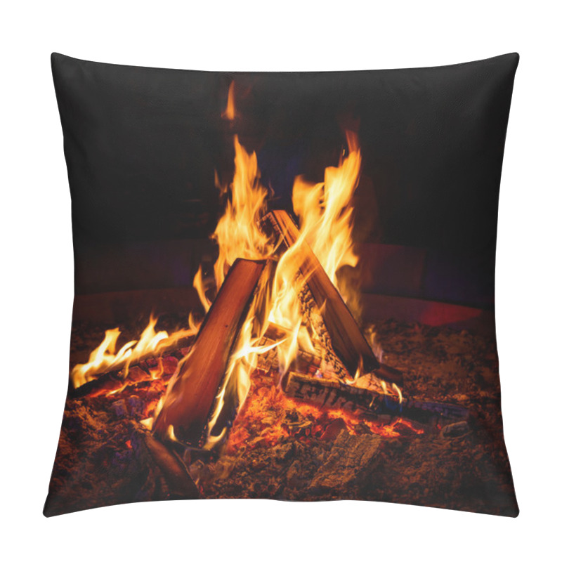 Personality  Camp Fire Pillow Covers