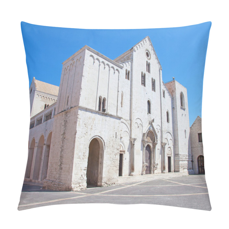 Personality  Saint Nicholas Church In Bari Pillow Covers