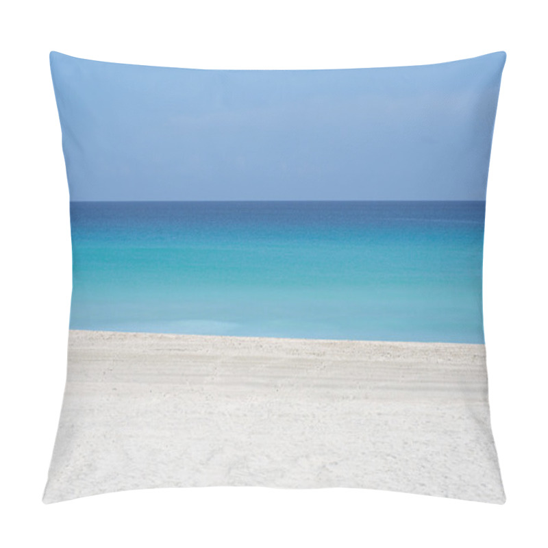 Personality  White Sand Peaceful Beach Pillow Covers