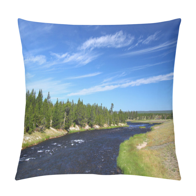 Personality  Firehole River Of Yellowstone Pillow Covers