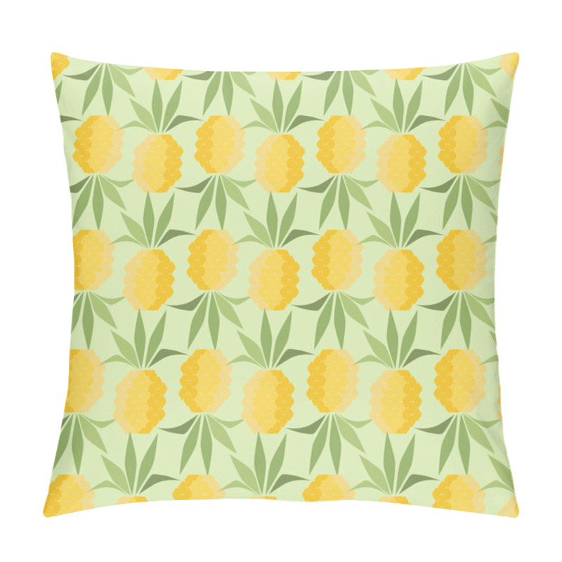 Personality  Pineapples In Retro Style Pillow Covers