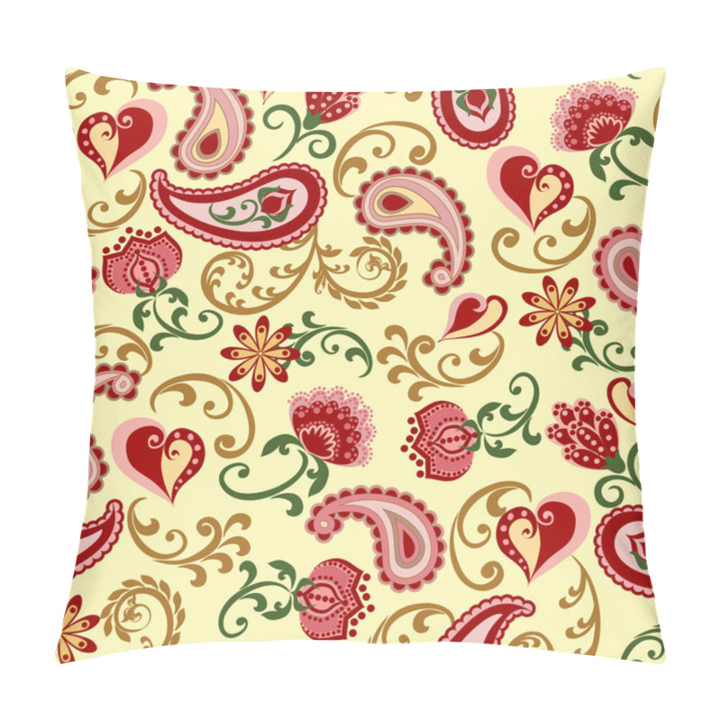 Personality  Seamless Pattern In Ethnic Traditional Style. Pillow Covers