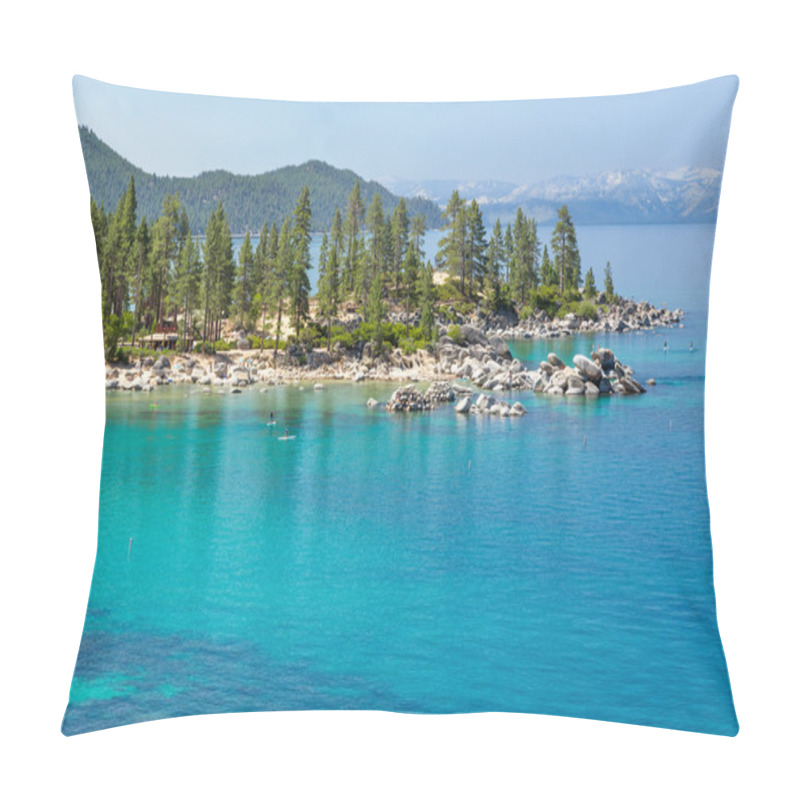 Personality  Lake Tahoe East Shore Pillow Covers