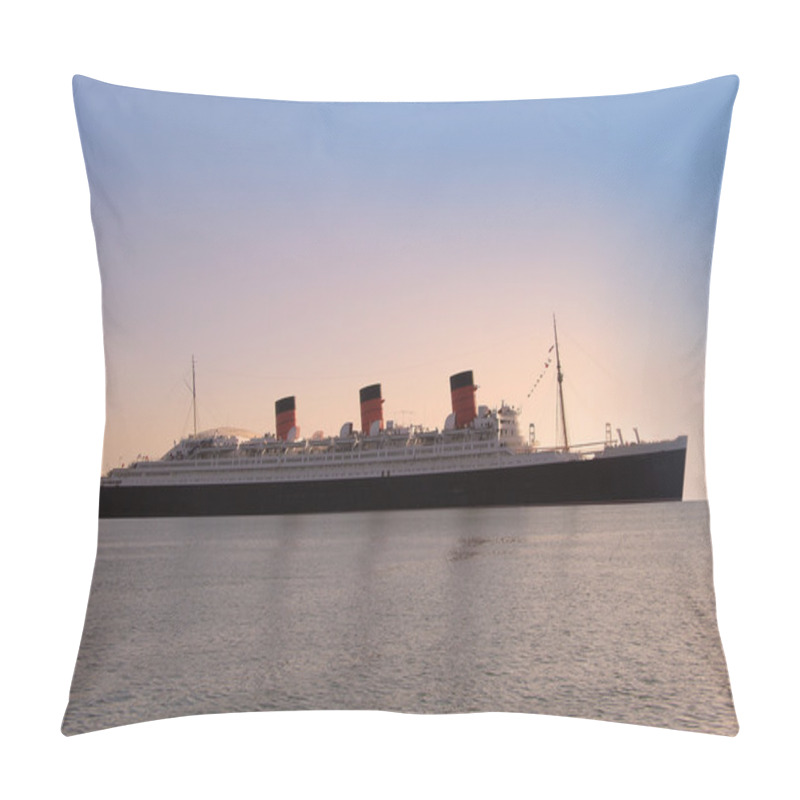 Personality  Queen Mary, Sister Ship Of The Titanic Pillow Covers