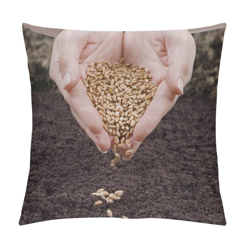 Personality  Sowing Seed Pillow Covers