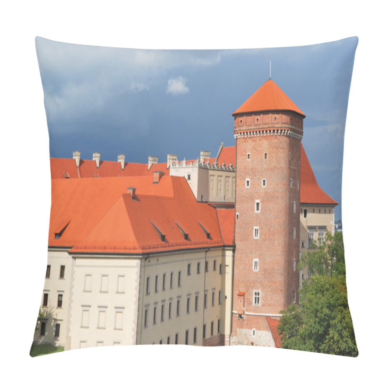 Personality  Krakow. Old Town Before The Storm Pillow Covers