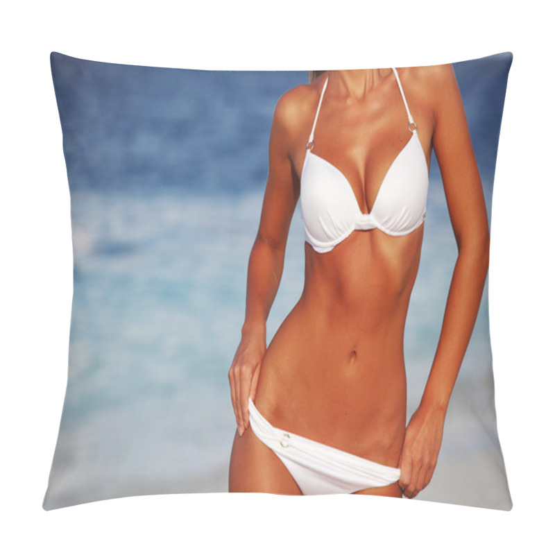 Personality  Woman In Bikini Pillow Covers