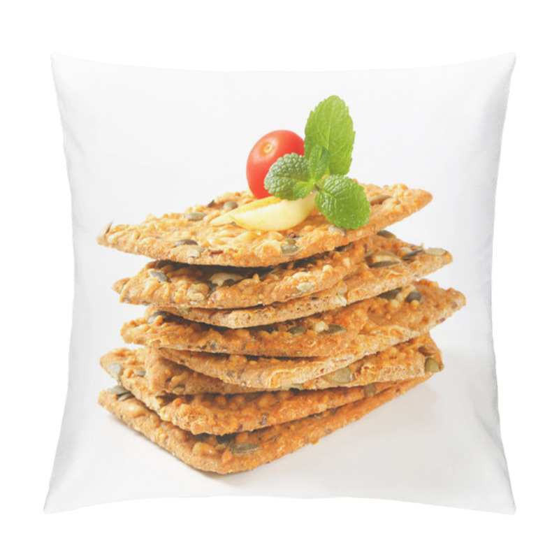 Personality  Pumpkin Seed Cheddar Crackers Pillow Covers