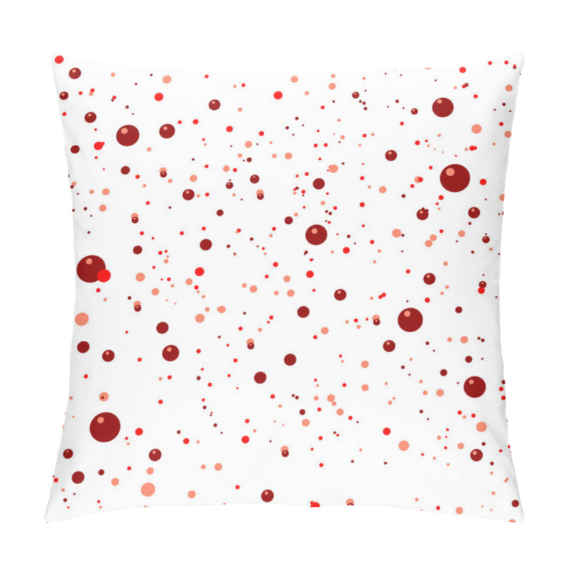 Personality  Dot Background For Poster Or Card Vector Pillow Covers