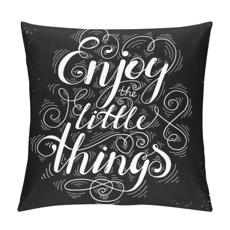 Personality  Vector Lettering.Typography Design Element. Pillow Covers