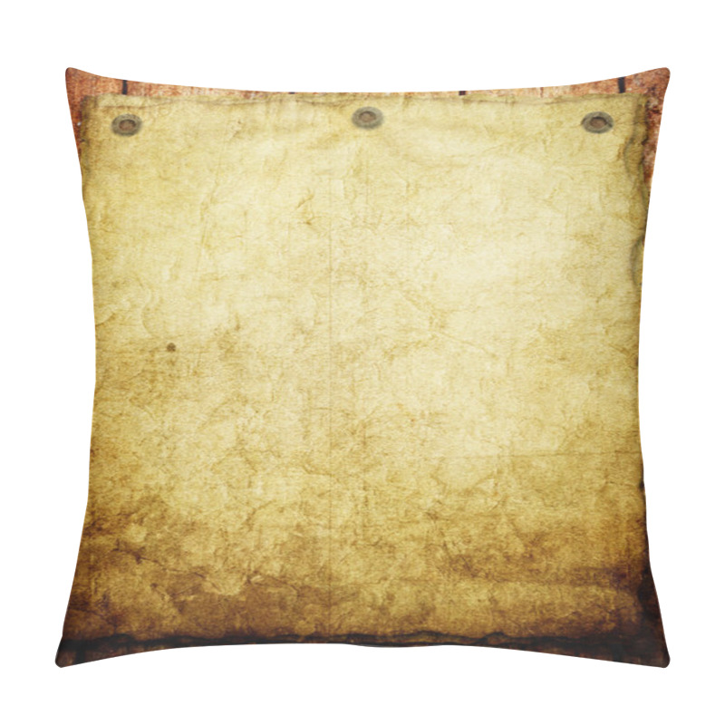 Personality  Old Paper On Wood Background Pillow Covers