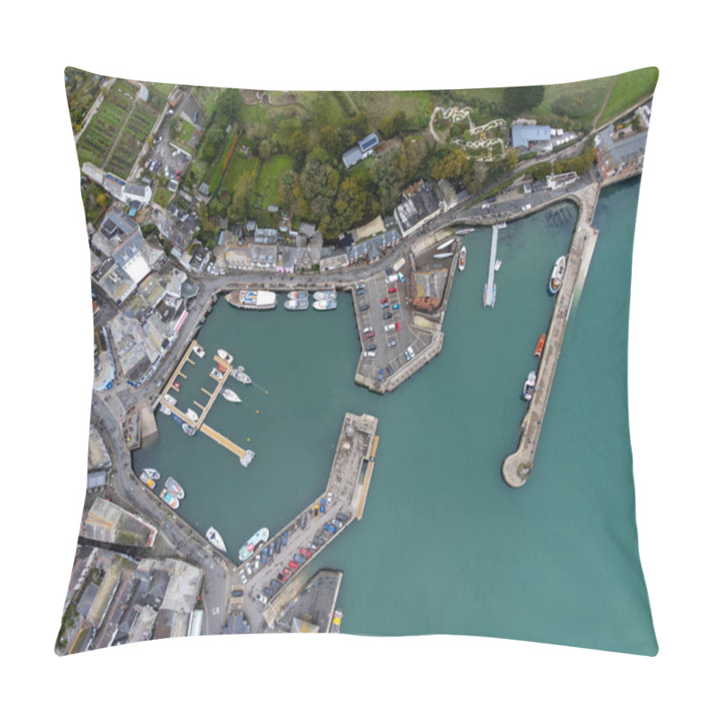 Personality  Padstow Harbour Aerial Cornwall England Uk  Pillow Covers