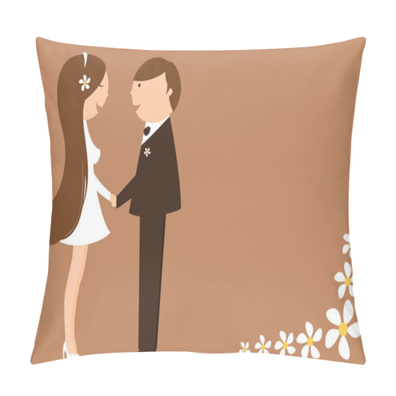 Personality  Funky Wedding Invitation Pillow Covers