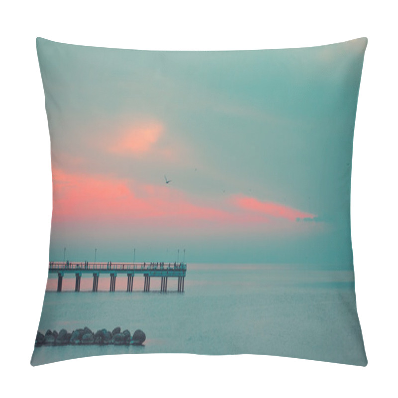 Personality  Sunset On The Sea Pillow Covers