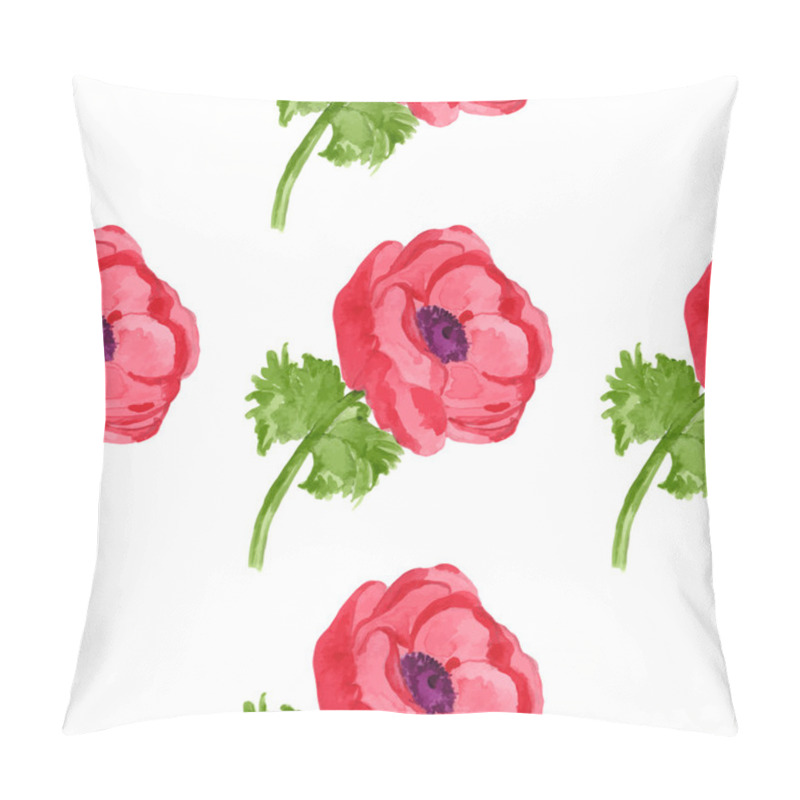 Personality  Anemone Seamless Pattern Pillow Covers